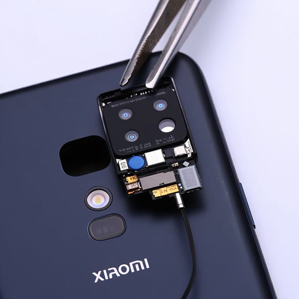 reparo da camera do celular xiaomi