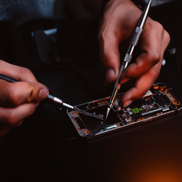 Reparo dos alto-falantes do celular iphone em palmas