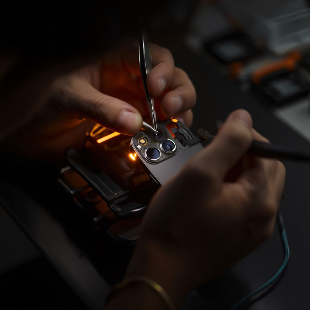 Reparo de câmera do celular iphone em palmas
