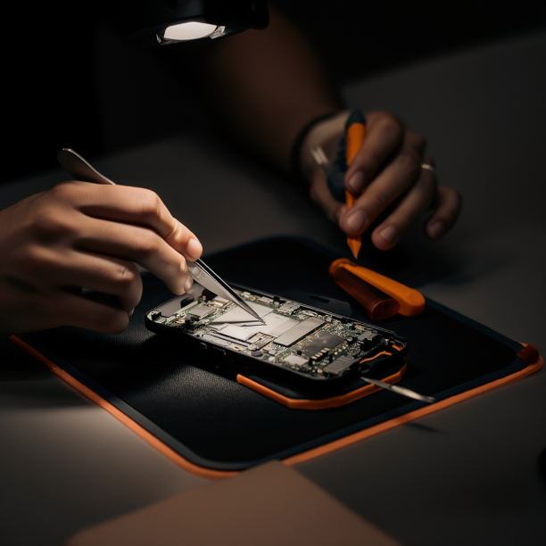 Troca de placa de celular iphone em palmas