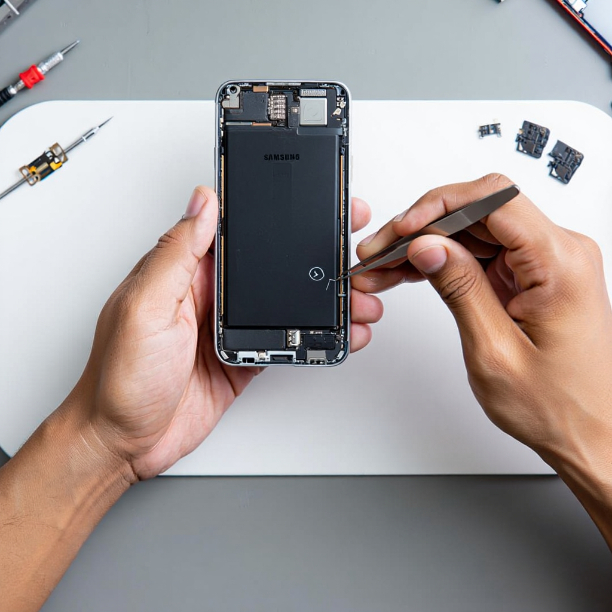 reparo botao liga-desliga celular samsung em palmas