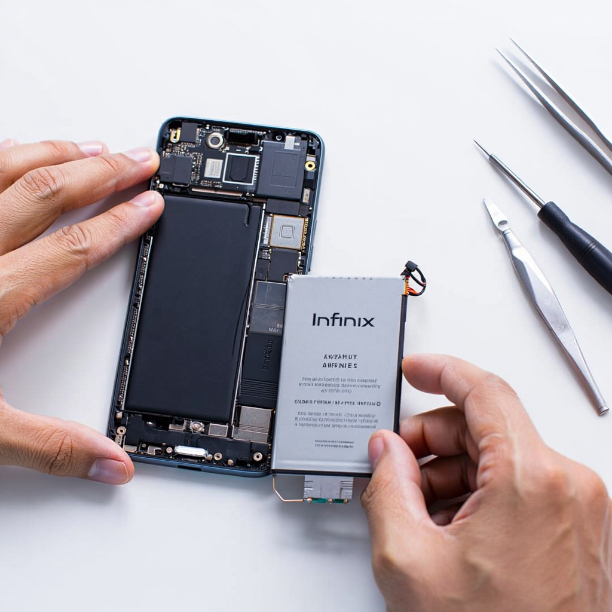 Reparo da Bateria celular Infinix em palmas