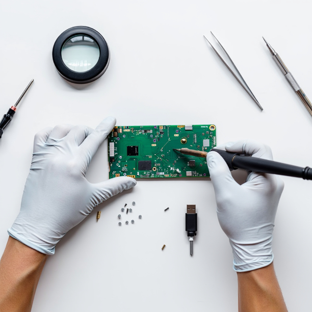 reparo da placa do celular infinix em palmas